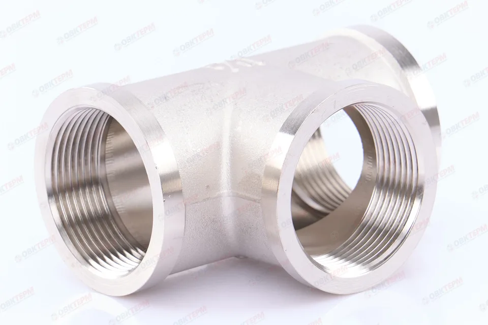 Тройник 1 1/2" ввв  Никель ZEISSLER                   (10/1)