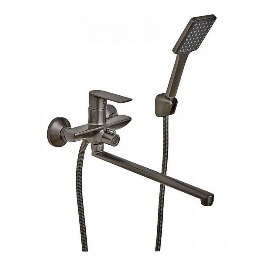 Смеситель д/ванны MIXXUS PREMIUM ALEX 006 EURO GRAPHITE (ф35) (8 шт/ящ)