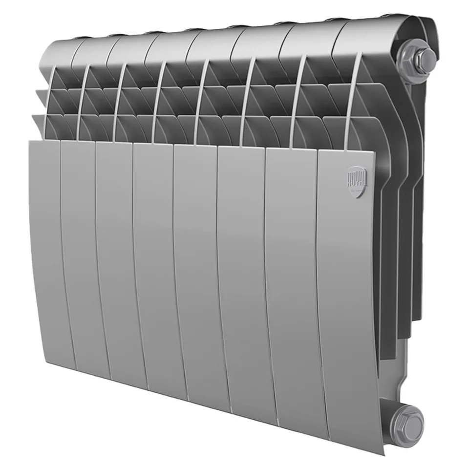 Биметалл Радиатор Royal Thermo BiLiner 350 /Silver Satin  - 8 секц.