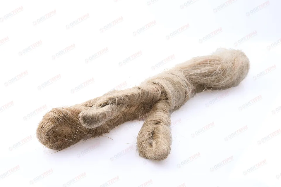 Лён чёсаный Египет 50грамм (коса 4х50 грамм) (250 кос. в тюке) (1 шт)