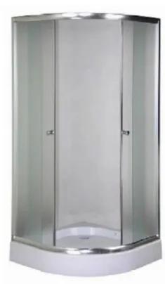 Душевое ограждение ALIOTTI ALT-8025T 100*100*194 (стекло 4 мм,низкий поддон) 2 места