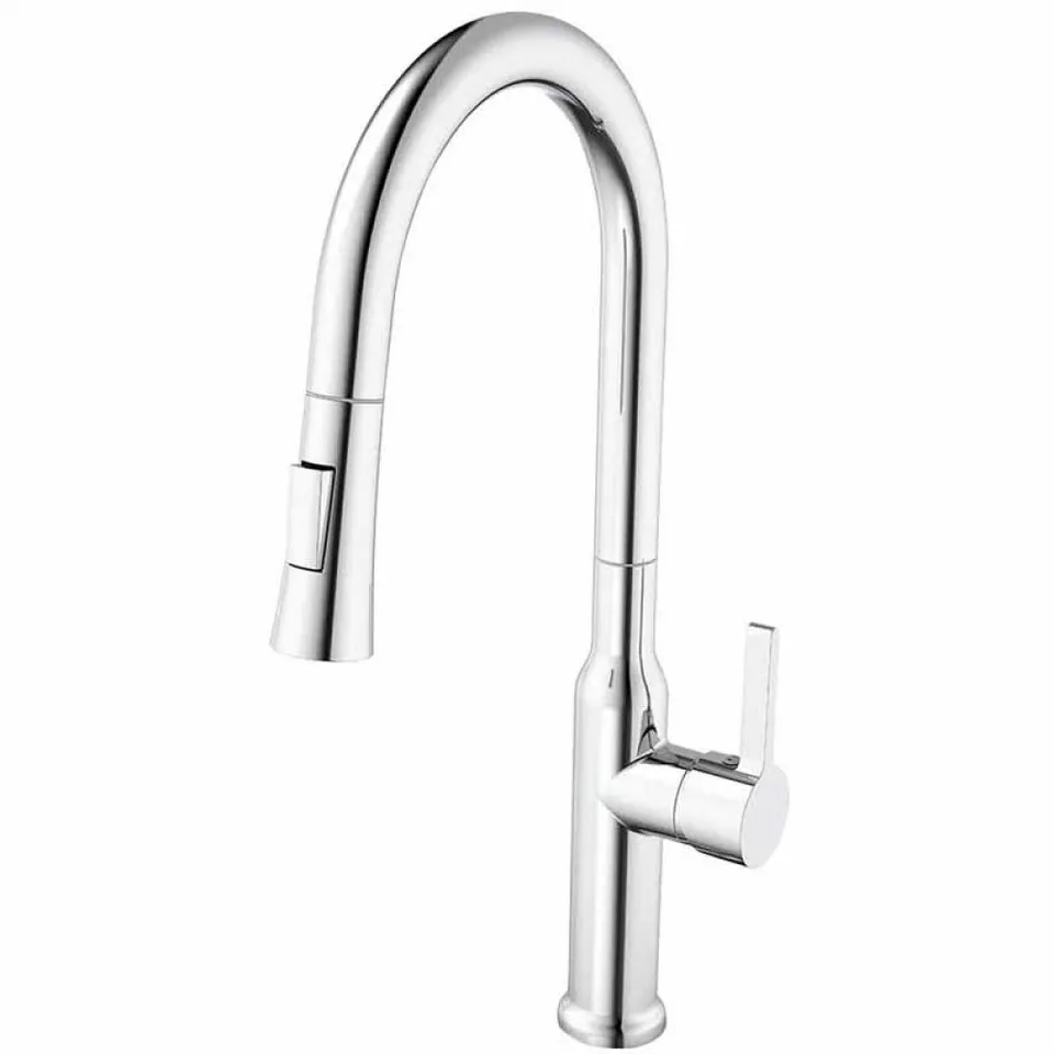 Смеситель д/кухни MIXXUS PREMIUM PULL 014 Ø35 выдвижной аэратор (8 шт/ящ)