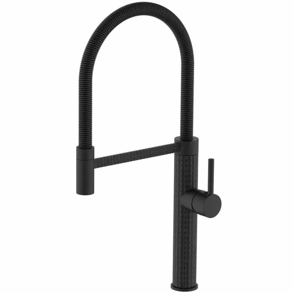 Смеситель д/кухни MIXXUS PREMIUM SPARK 017 BLACK Ø35 (8 шт/ящ)