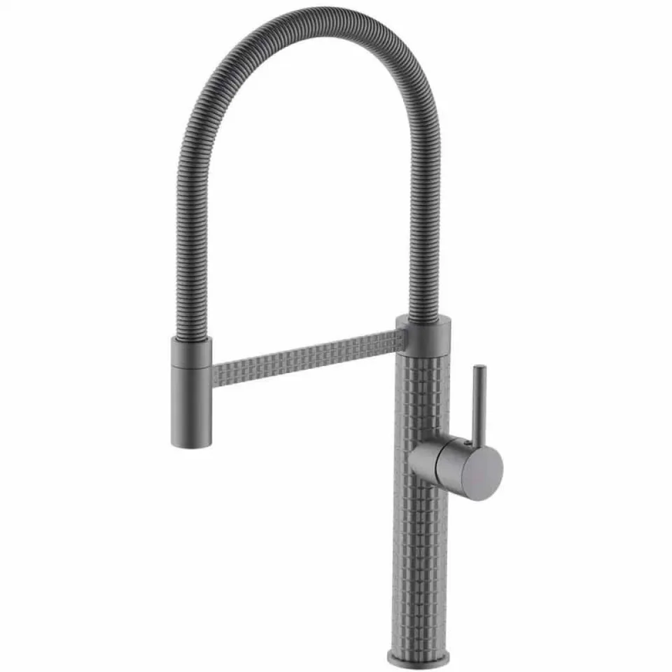 Смеситель д/кухни MIXXUS PREMIUM SPARK 017 GRAPHITE Ø35 (8 шт/ящ)