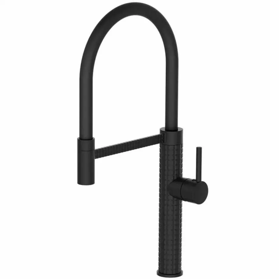 Смеситель д/кухни MIXXUS PREMIUM OLIWER 017 GRAPHITE REFL.BLACK Ø35 (8 шт/ящ)
