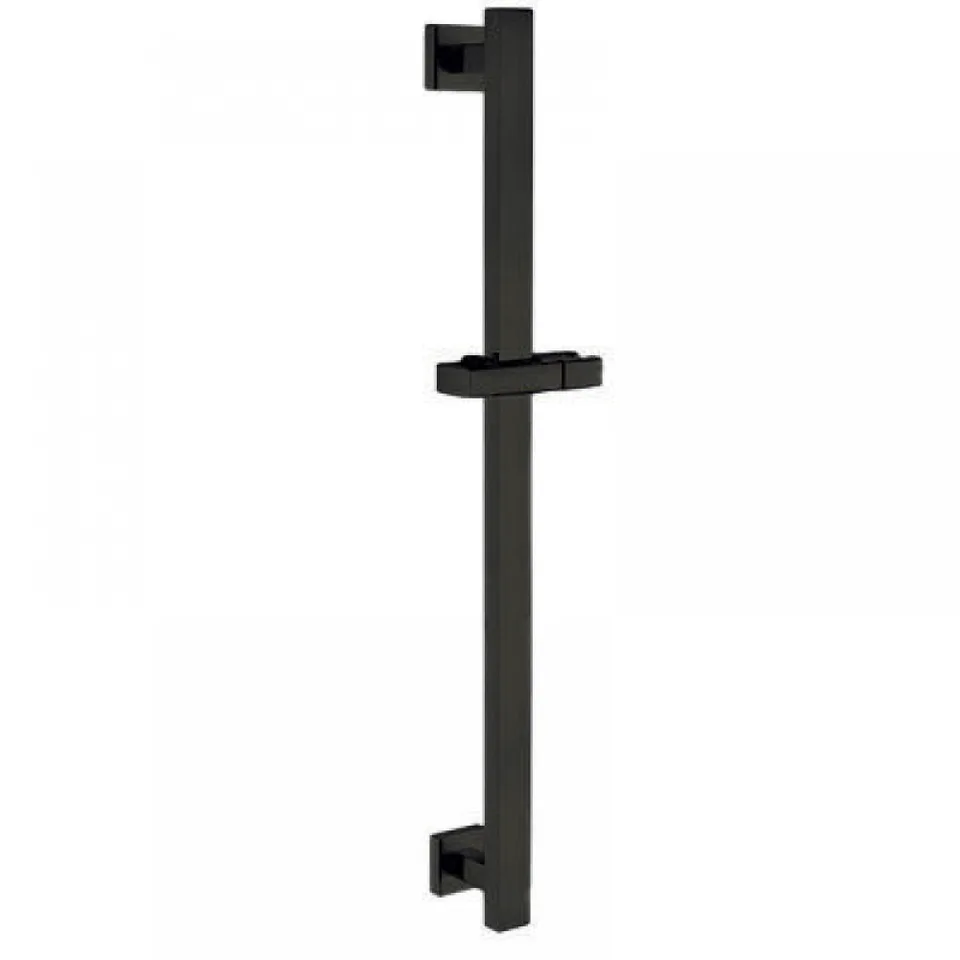 Душевая штанга ZERIX BAR-SUS 002 BLACK из нерж. стали SUS304  (10 шт/ящ)