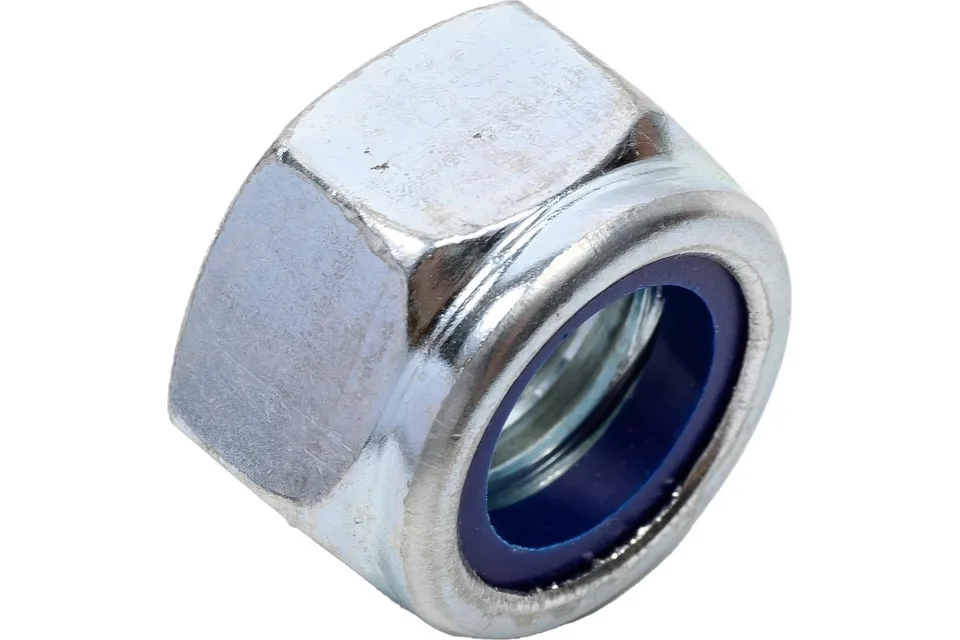 Гайка шестигранная М18.0 кл.пр. 6 (DIN985) Р (самостоп.) (уп. 2 шт.) Металвис