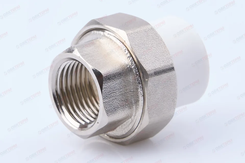 Разборное соединение  20 * 1/2" в    (белый)    (TIM)