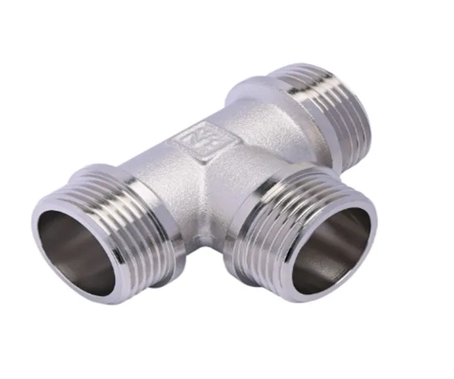 Тройник 1 1/2" ннн Никель ZEISSLER (10/1)