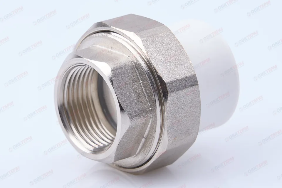 Разборное соединение  25 * 3/4" в    (белый)   TIM