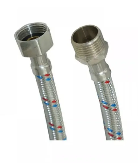 Шланг  1/2" * 1/2" НВ,     0,5 м   TIM               (10шт/200ящ)