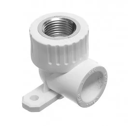 Угол монтажный  25 * 1/2"В   БЕЛЫЙ PP-R   (RTP)          (60/20)