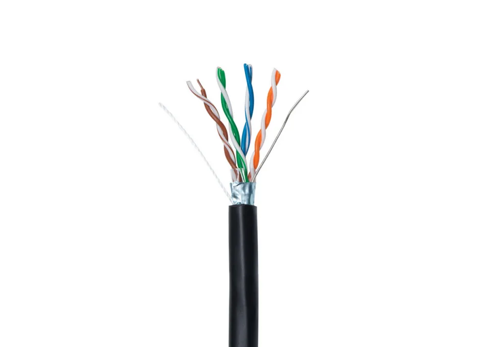 Кабель сетевой FTP 4 пары AWG 24 Cat.5е экран внешняя Cu Standart (305м) Skynet