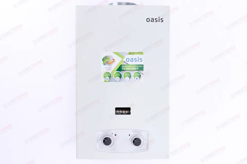 Колонка газовая  Oasis "Oasis" P-20W БЕЛАЯ