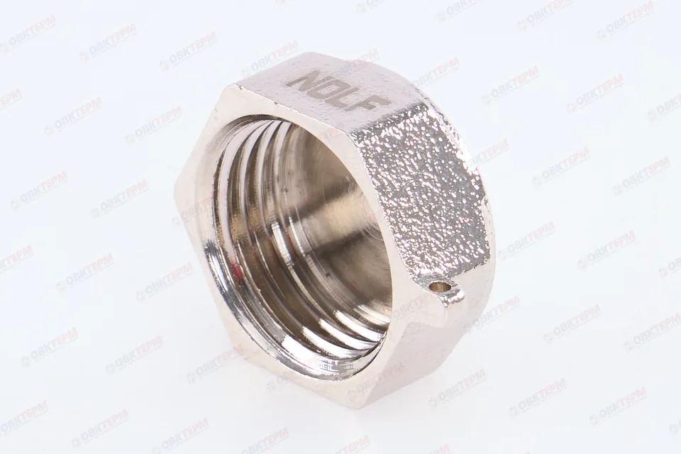 Заглушка      1/2" в  никель   NOLF Classic   (960/120)