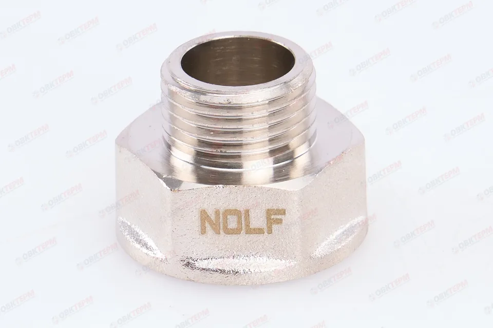 Переходник 3/4" в - 1/2" н никель NOLF Classic (320/40)