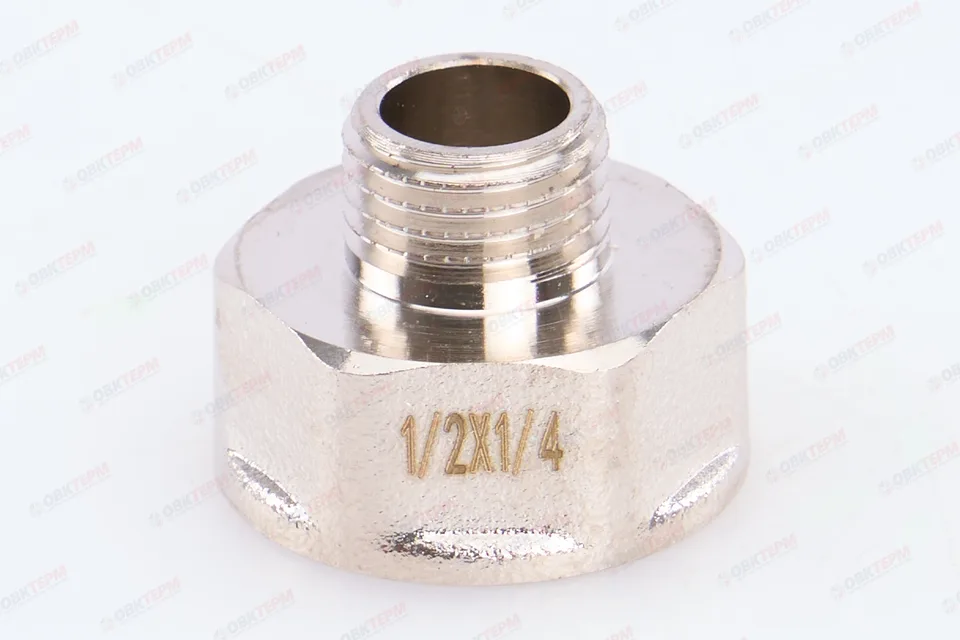 Переходник 1/2" в - 1/4" н никель NOLF Classic (640/80)