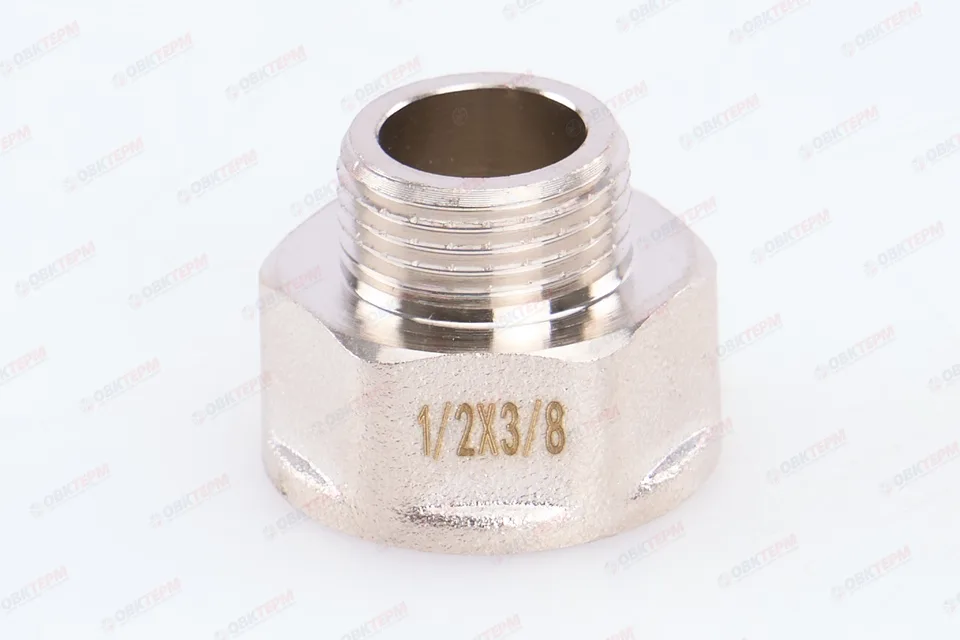 Переходник     1/2" в  -  3/8" н     никель     NOLF Classic   (640шт/ящ)
