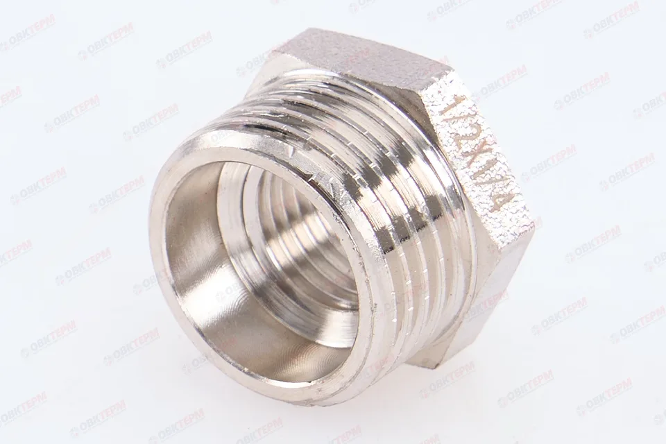 Футорка 1/2" - 1/4" Никель NOLF Classic F0206-N (960ящ/120шт)