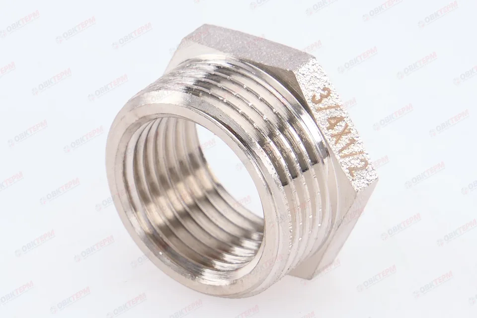 Футорка 3/4" - 1/2" Никель NOLF Classic F0608-N (720ящ/90шт)