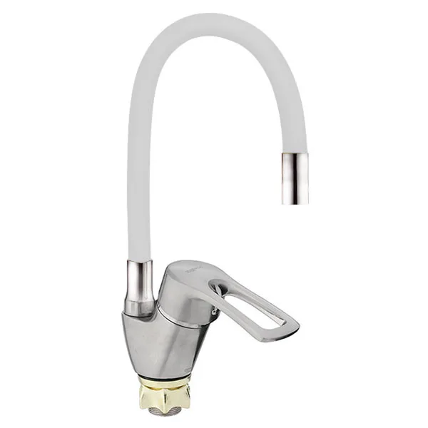 Смеситель д/кухни AKSA FAM-04-01-REFL.WHITE Ø40 WHITE  (10 шт/ящ)