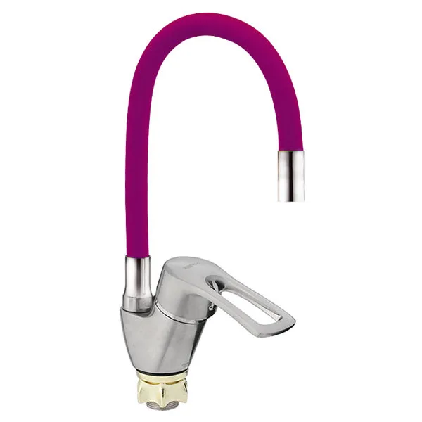 Смеситель д/кухни AKSA FAM-04-01-REFL.PURPLE Ø40 (10 шт/ящ)