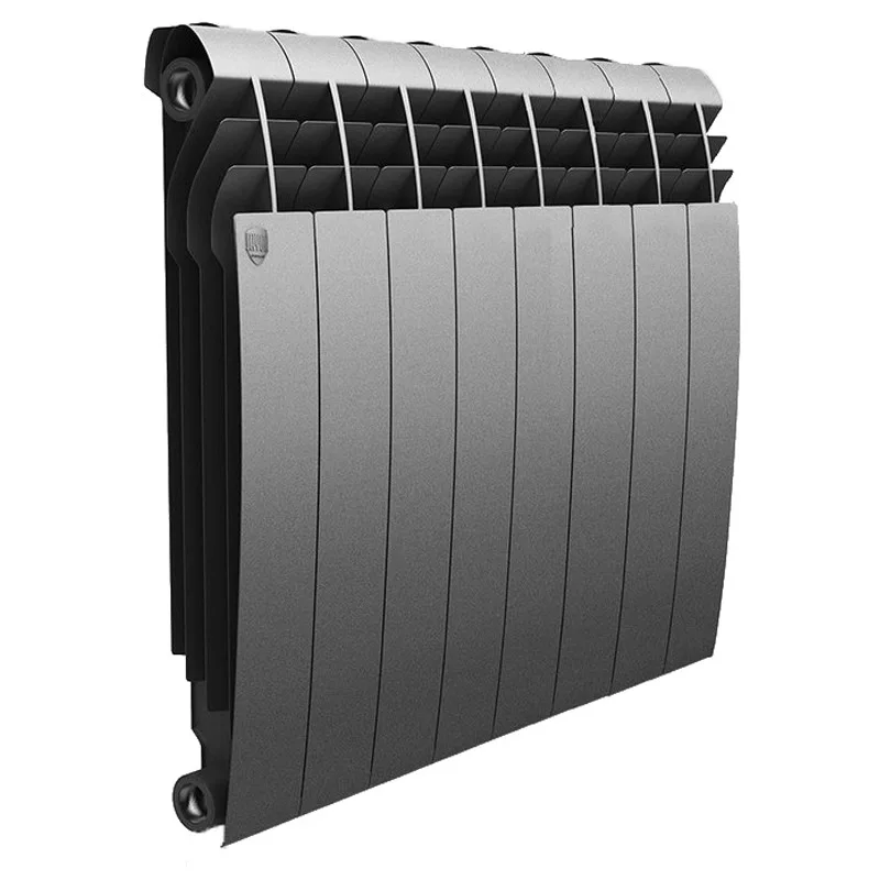 Биметалл радиатор    Royal Thermo BiLiner 500 new Silver Satin 8секц.