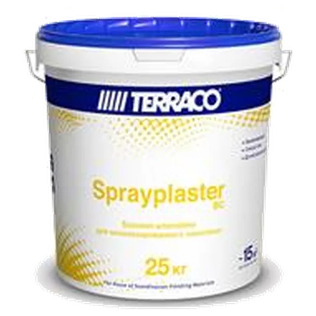 Террако Sprayplaster acrilic BC interior ВЕДРО (25 кг) Базовая шпатлевка для механизир. нанесения