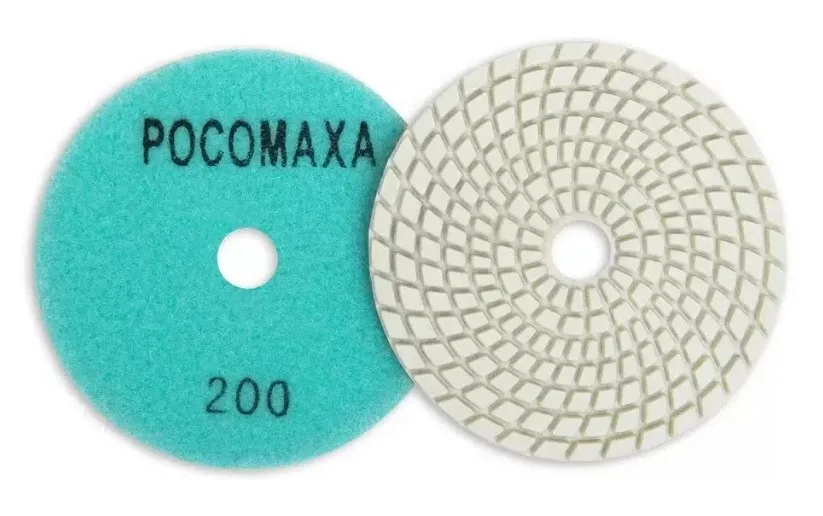 Круг алмазный гибкий шлифовальный d100 мм, зерно P200 Росомаха