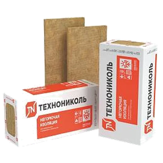 Технониколь минвата фасад ТЕХНОФАС СТАНДАРТ 1200*600*100 (2,16м2/0,216м3/3л) (32)