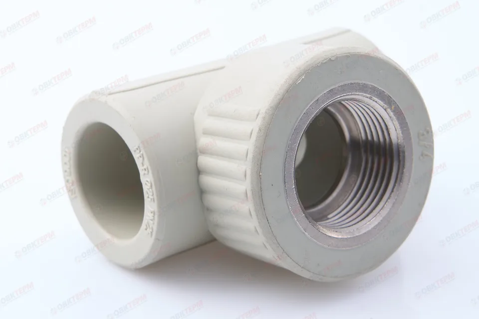 Тройник с МРВ 25 * 3/4" * 25     (VALFEX)  серый