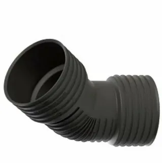 Отвод  КОРСИС DN/OD  110*  45*      SN 8 раструб-ратруб
