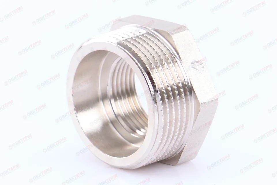Футорка  1 1/4" -  3/4"   Никель ZEISSLER                   (100/10)