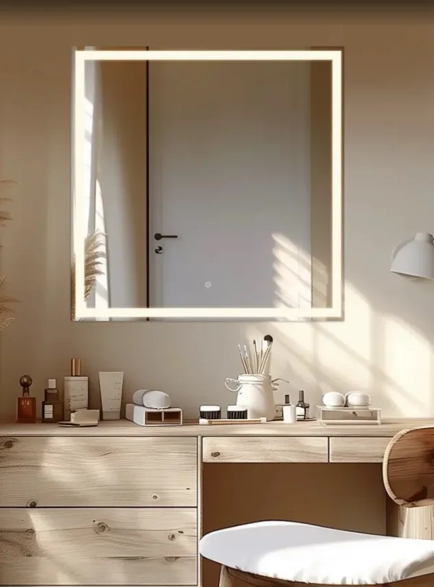 Зеркало EvaGold  80 "Liberty/Легато" прямоугольное с LED подсветкой