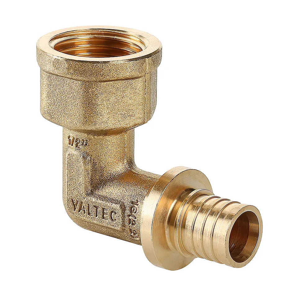 Угольник надвижной с переходом на вн.р. 16(2,2) х 1/2"В VALTEC (150/10)