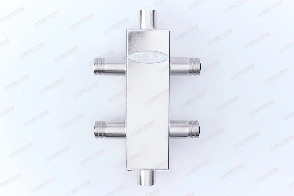 Разделитель гидравлический  ZEISSLER универсальный (нержавейка AISI 304) 1 1/4*1", 80 кВт (1шт/4ящ)