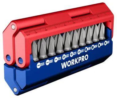 Набор бит 13шт Metric, (держ.бит 60 мм), WORKPRO, Китай