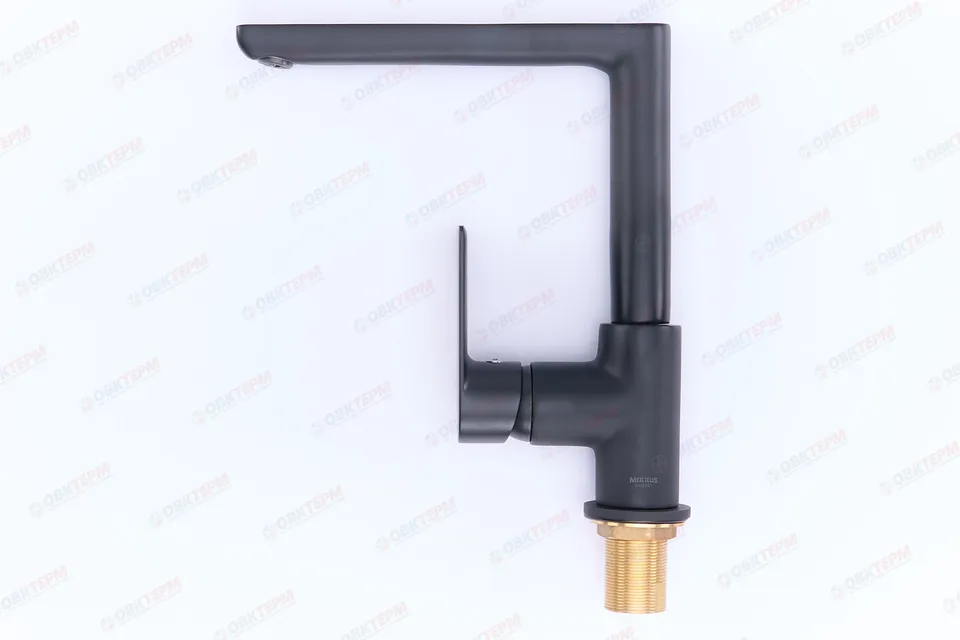Смеситель д/кухни MIXXUS PREMIUM ALEX 018 BLACK (ф 35) (10шт/ящ)