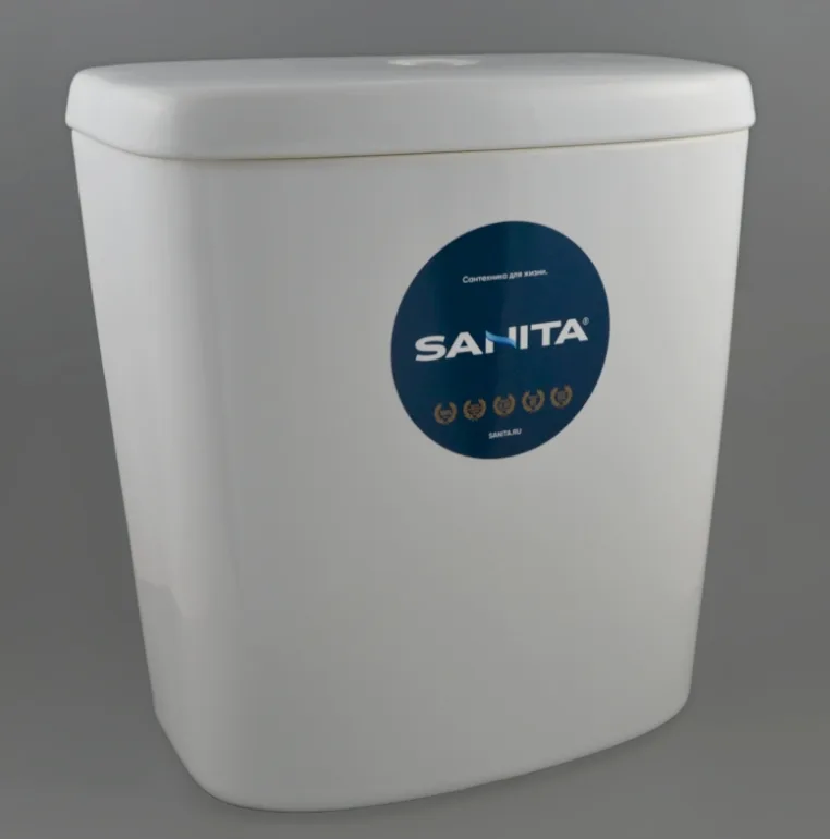SANITA бачок " Анапа" (унитаз Эталон ), нижний подвод (160мм)