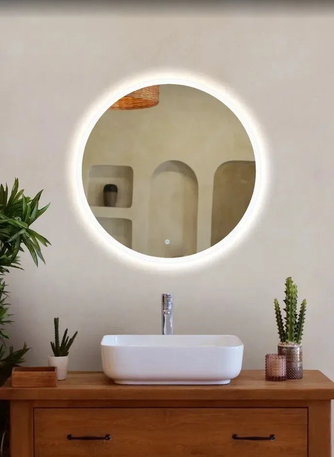 Зеркало EvaGold  80 "Софа" light круглое с LED подсветкой