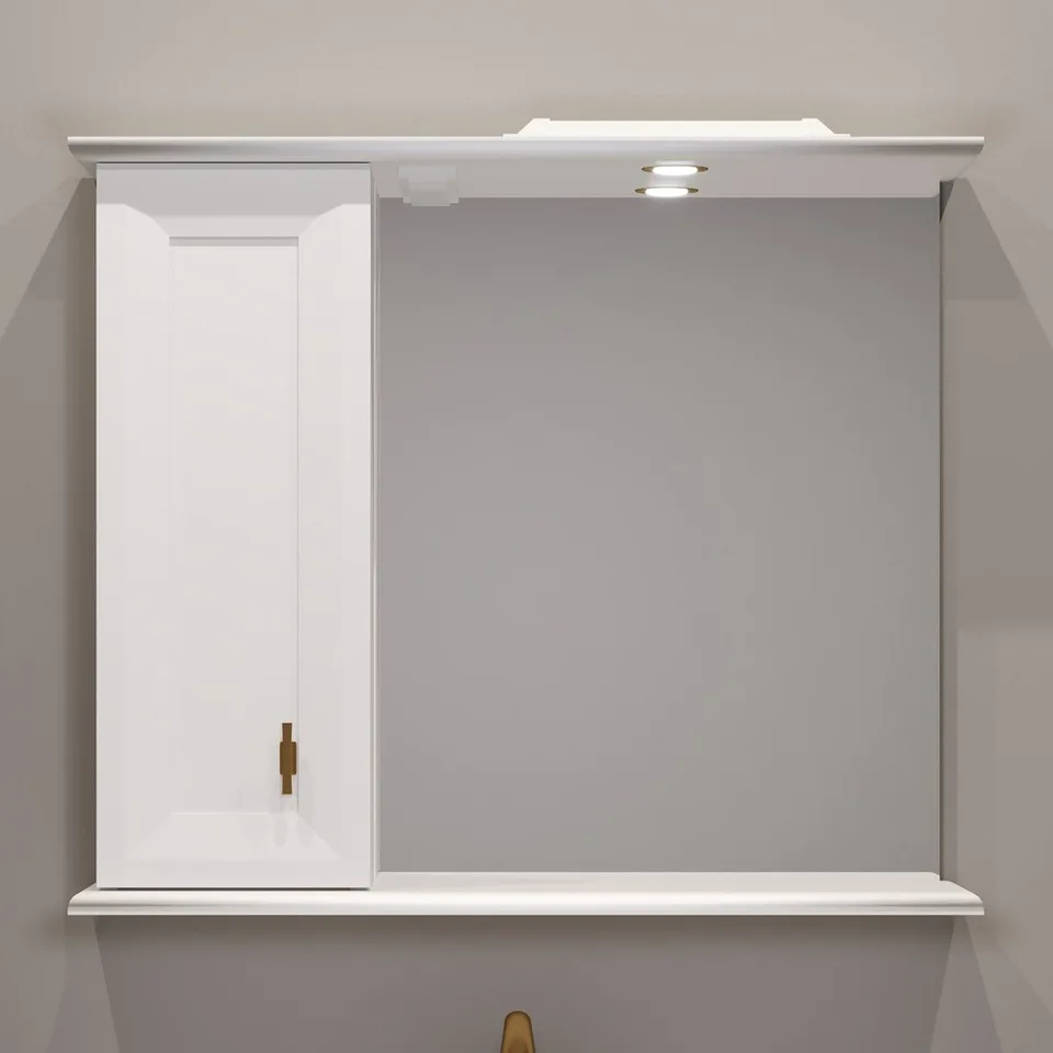 Зеркальный шкаф EvaGold  85 № 2 "Ретро"