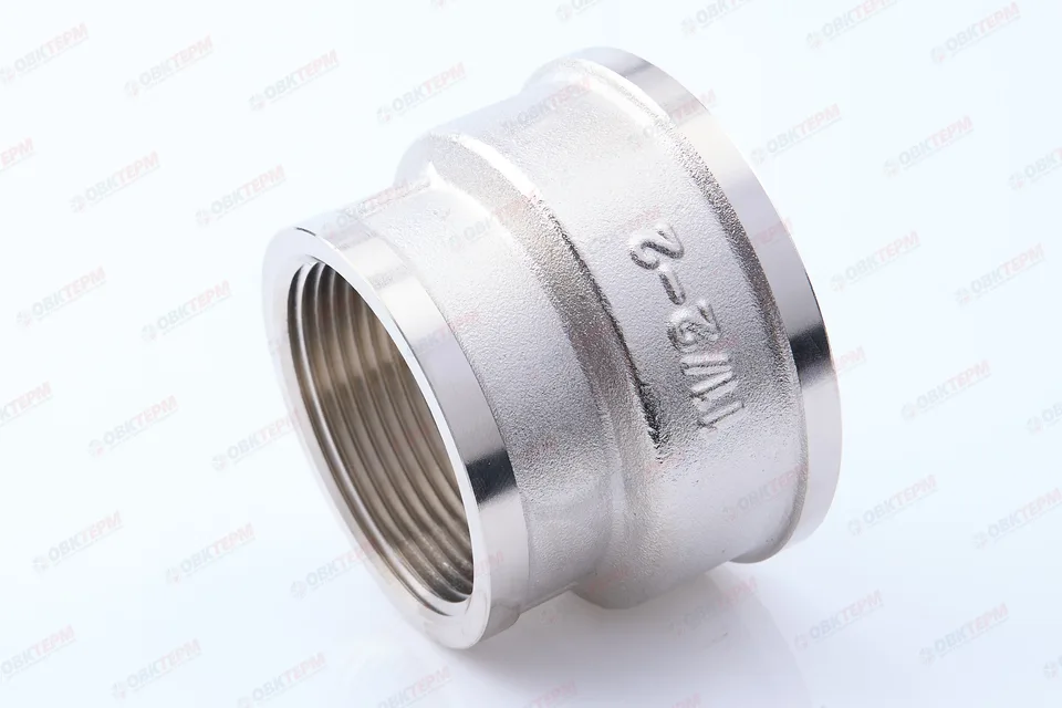 Муфта  2" - 1 1/2"  Никель ZEISSLER   (4шт/48ящ)