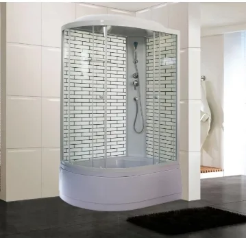 Душевая кабина ODA-5006 R P 120*80*215 (прозрачное стекло 4мм, глубокий поддон)