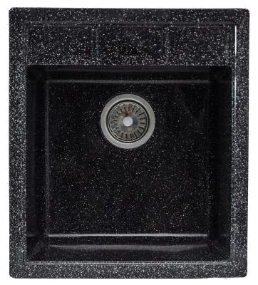 Мойка квадратная HORKE / SIMGRAN S-10 АСФАЛЬТ МАТОВЫЙ 510*450мм