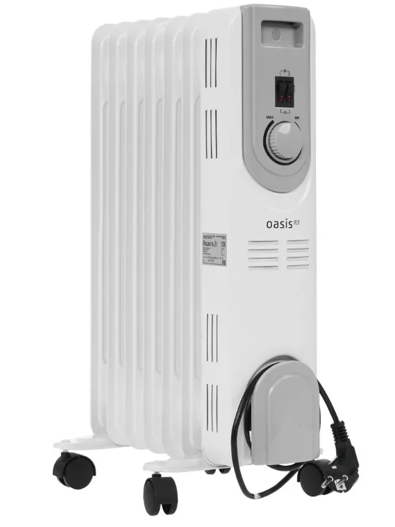 Радиатор масляный OS-15 Pro (7 секций) Oasis