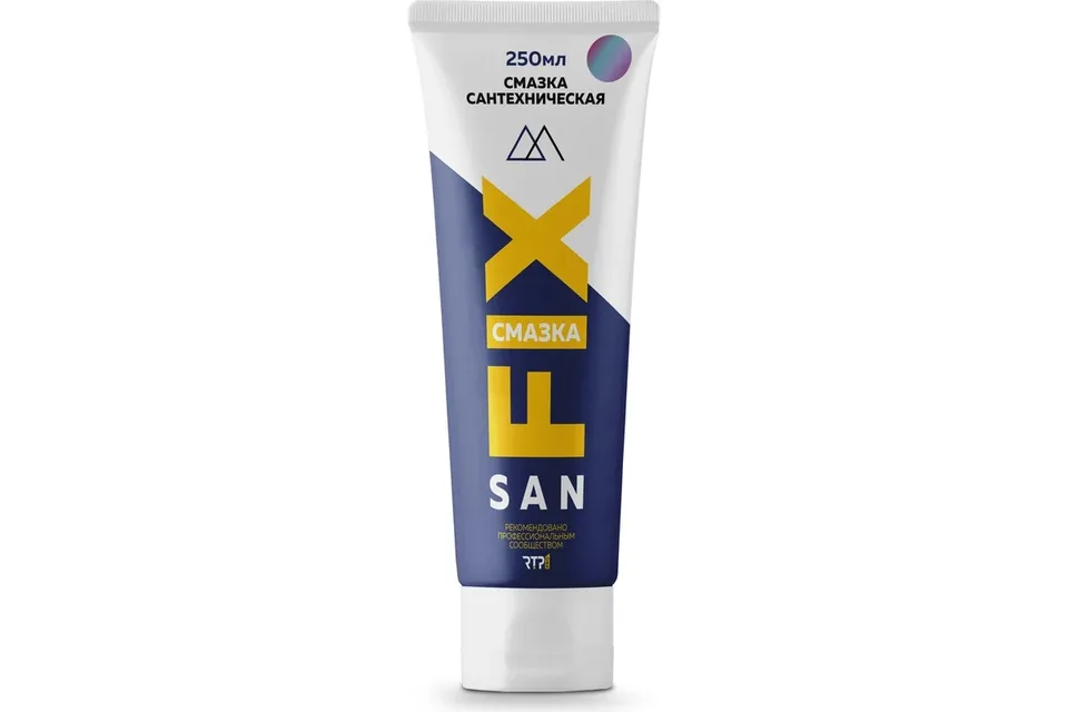 Смазка сантехническая силиконовая 250г (32шт) Sanfix