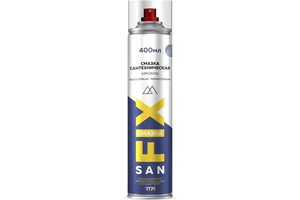 Силиконовая смазка 400 мл (аэрозоль ) Sanfix (12шт)