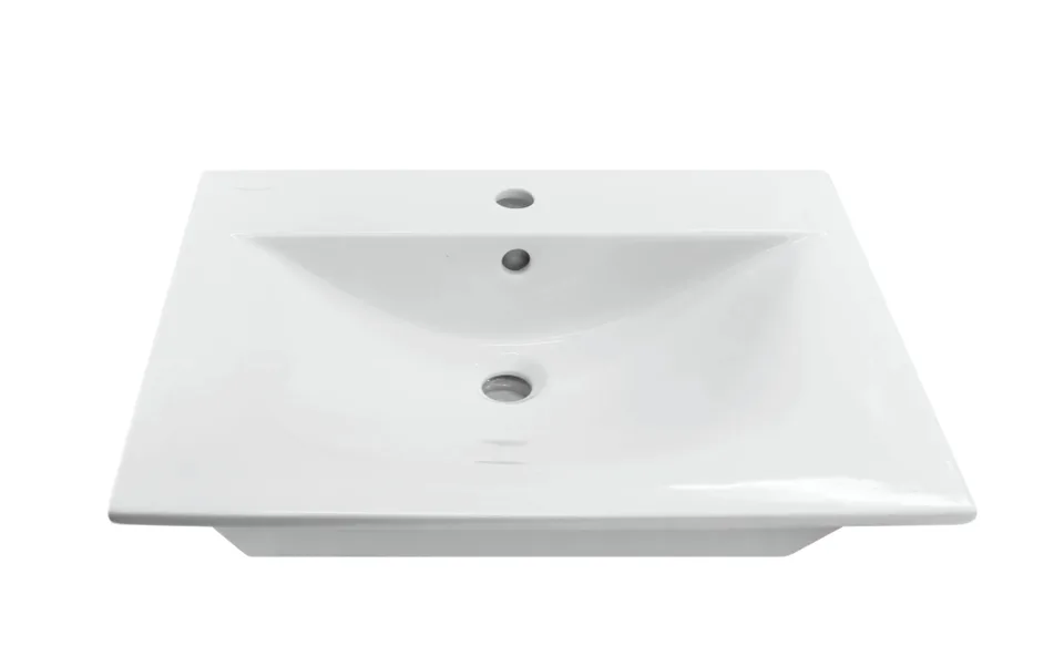 Умывальник мебельный Sanita Lux Breeze 60 ВКС Белый S1 610х160х471