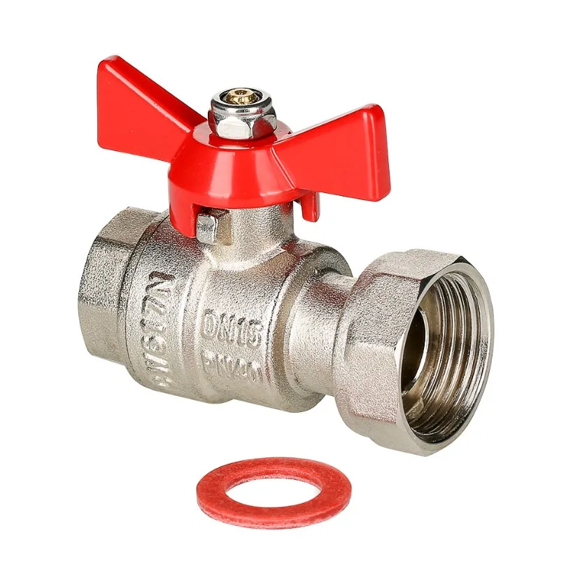 Кран шаровый Valtec с накидной гайкой 1" * 3/4" вв (12шт/72ящ)