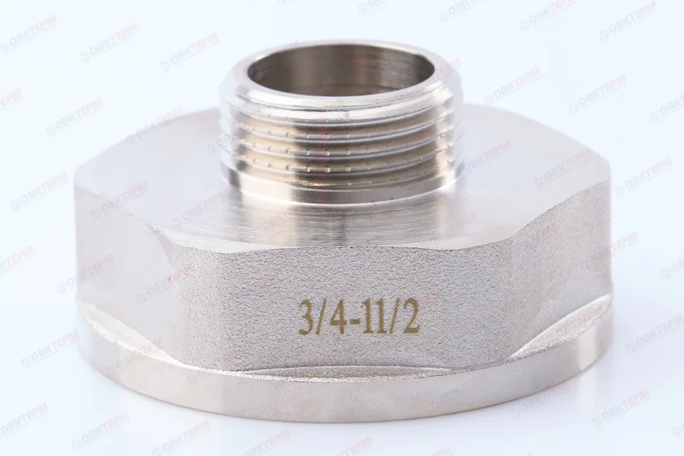 Переходник 1 1/2" -  3/4"  Никель ZEISSLER                   (70/5)